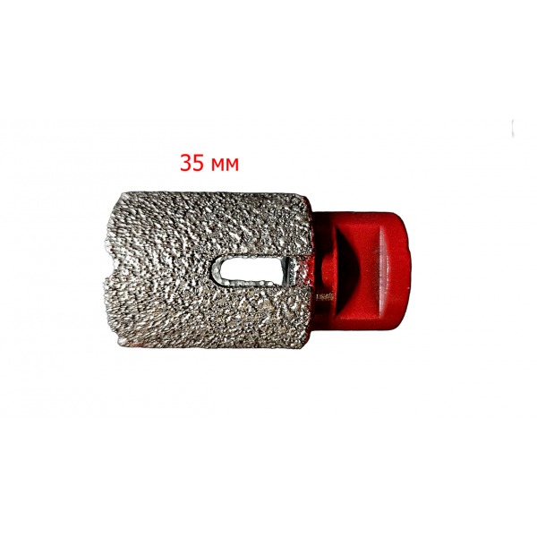 Алмазна коронка JNZ 35 мм для плитки та керамограніту, M14, вакуумне спікання, для УШМ (989498430)