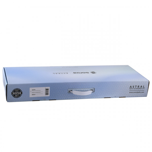 Набор аксессуаров для ванной SONIA ASTRAL KIT BLACK ( 6 предметов) 185214 (000026850)