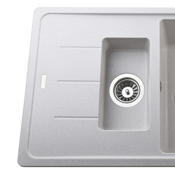 Гранітна мийка Globus Lux IZEO перлина 780х500мм (000006205)