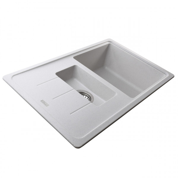 Гранітна мийка Globus Lux IZEO перлина 780х500мм (000006205)