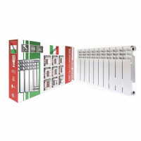 Радіатор біметалевий секційний GALLARDO BISHORT 350/80 (кратно 10) (000015862)