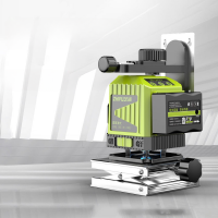 4D лазерний рівень лазерний нівелір рівень лазерний 16-лінійний лазерний рівень самовирівнюється 360 градусів горизонтальний