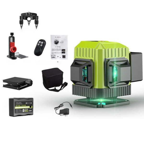 4D лазерный уровень лазерный нивелир уровень лазерный 16-линейный лазерный уровень само выравнивающийся 360 градусов