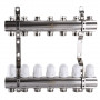 Коллектор с регуляторами и креплением ECO 001С 1″x7 (000008837)