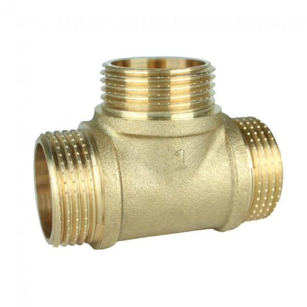 Трійник латунний 1″ЗР х 1″ЗР х 1″ЗР штампований А0275А VA (000027603)