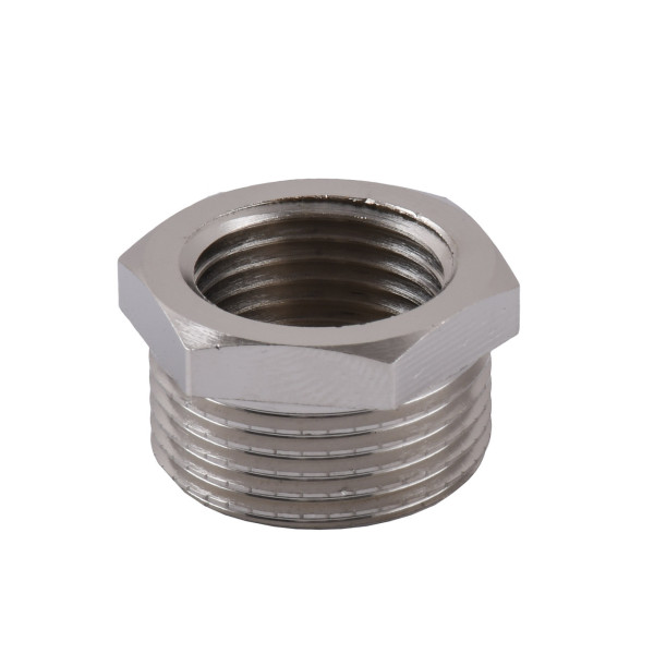 Футорка переходная SOLOMON 3/4″х 1/2″ НИКЕЛЬ 8209 НВ N (000027655)