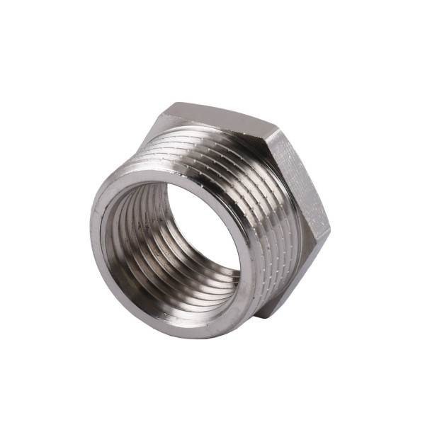 Футорка переходная SOLOMON 3/4″х 1/2″ НИКЕЛЬ 8209 НВ N (000027655)