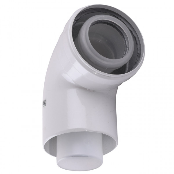 Колено 90 градусов, d=60/100 mm 71.МТ7.00.18 (CE.00.34 C) конденсационное (000023342)