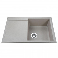 Гранитная мойка Globus Lux KOMO миндаль 790х500мм-А0008 (000021037)