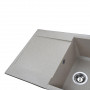 Гранитная мойка Globus Lux KOMO миндаль 790х500мм-А0008 (000021037)