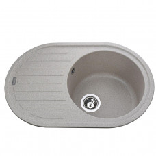 Гранітна мийка Globus Lux OHARA мигдаль 770х500мм-А0008 (000021076)