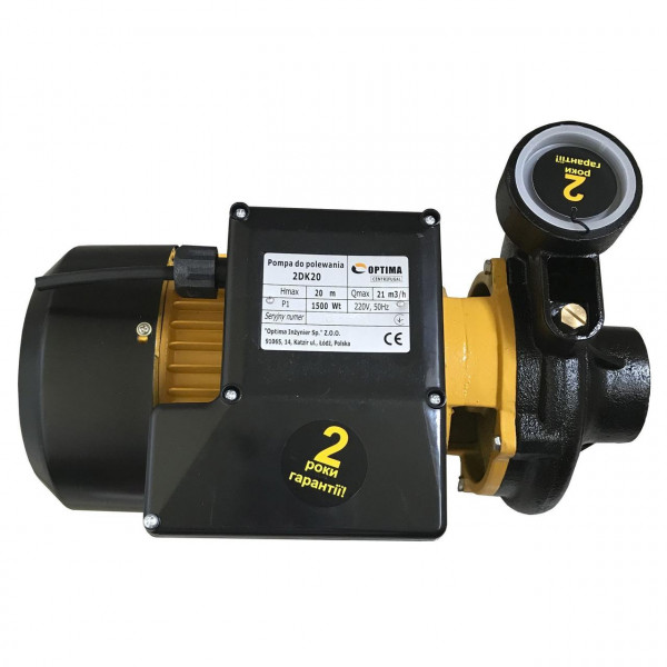 Насос центробежный Optima 2DK-20 1,5кВт (000008693)