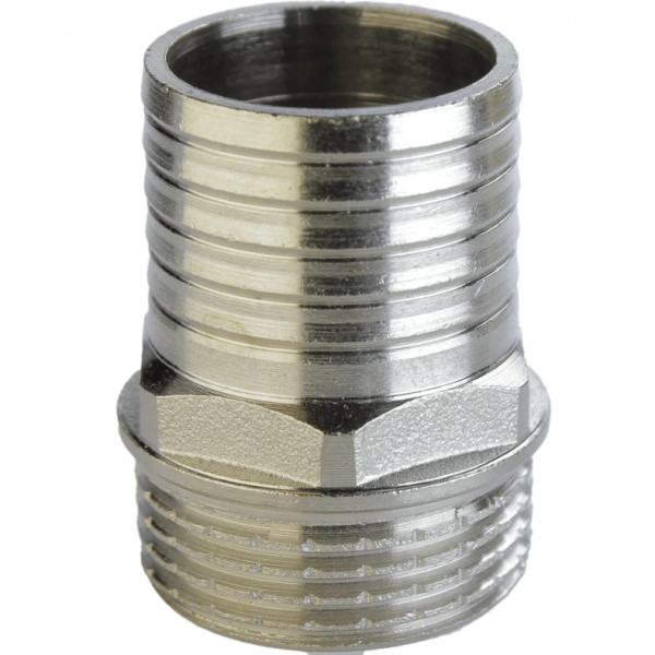 Штуцер нікельований 1 1/4″ЗР х 32мм штампований АА2080А(нк) VA (000027672)