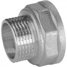 Переходник редукционный никелированный 2″ВР х 1 1/2″НР штампованный А0633А(нк) VA (000027688)