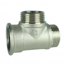 Трійник нікельований 1″ВР х 1″ЗР х 1″ЗР штампований А0272А(нк) VA (000027723)