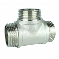 Трійник нікельований 1″ЗР х 1″ЗР х 1″ЗР штампований А0275А(нк) VA (000027726)