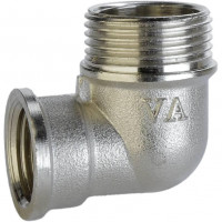 Кутник редукційний нікельований 3/4″ЗР х 1/2″ВР штампований А0106А(нк) VA (000027730)