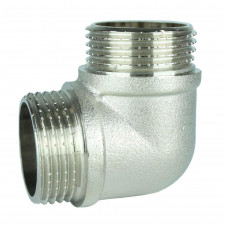 Кутник нікельований 1″ЗР х 1″ЗР штампований А0131А(нк) VA (000027755)