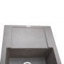 Гранитная мойка Globus Lux MALABI мокко 780x500мм (000023491)
