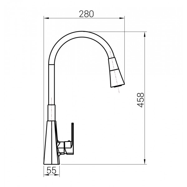 Смеситель для кухни DOMINO Dionis DDD-203SM-00 (000027310)