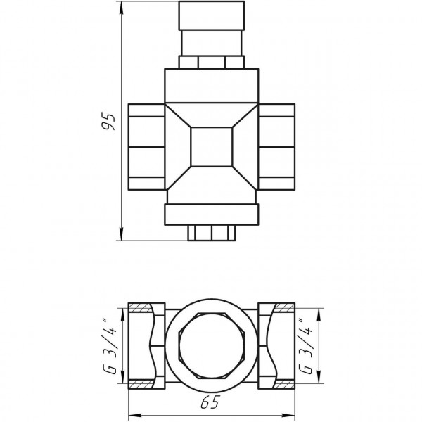 Редуктор ITAP 3/4″ 360 (000000714)