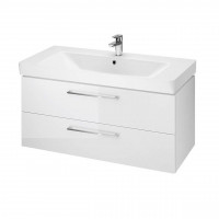 CET В 392 LARA MILLE шафка біла з умивальником MILLE 100 (000022348)