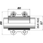 Ремонтний хомут DN32(42,0–42,9 мм) OBA AGAflex (000027810)
