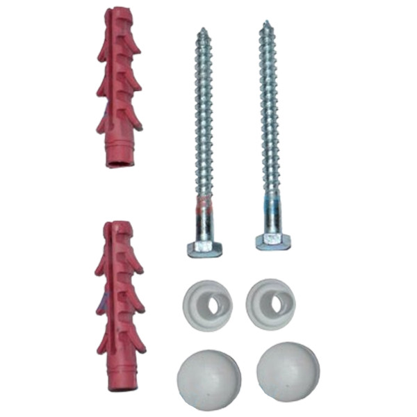 Кріплення унітазу до підлоги (з декор. ковпачками і шурупами 6х100 мм пакет) КС 610 Waterstal (000027795)