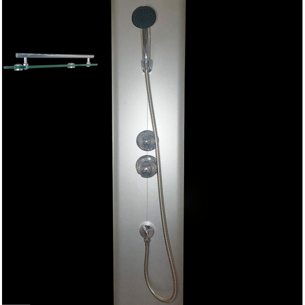 Душевой бокс квадратный NIDA L90GBB (L90B) BRAVO (4уп.) (000026942)