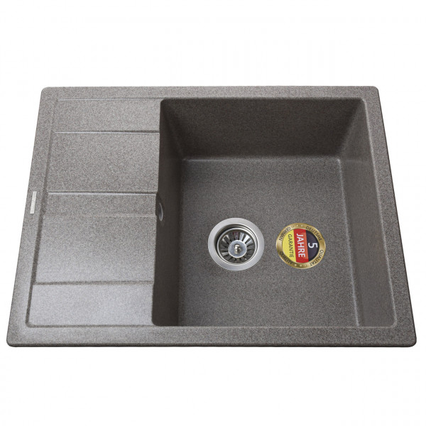Гранитная мойка Globus Lux ONE мокко 650х500мм (000023498)