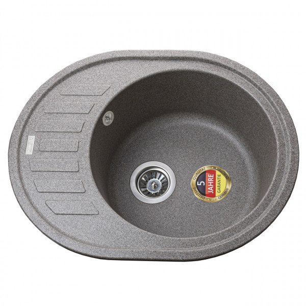 Гранітна мийка Globus Lux ARNO мокко 620х500мм-А0001 (000023419)