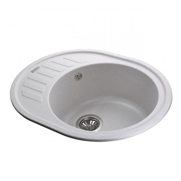 Гранітна мийка Globus Lux ARNO перлина620х500мм (000008555)