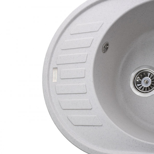 Гранітна мийка Globus Lux ARNO перлина620х500мм (000008555)