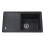 Гранитная мойка Globus Lux LUGANO графит 780x435мм-А0001 (000008848)