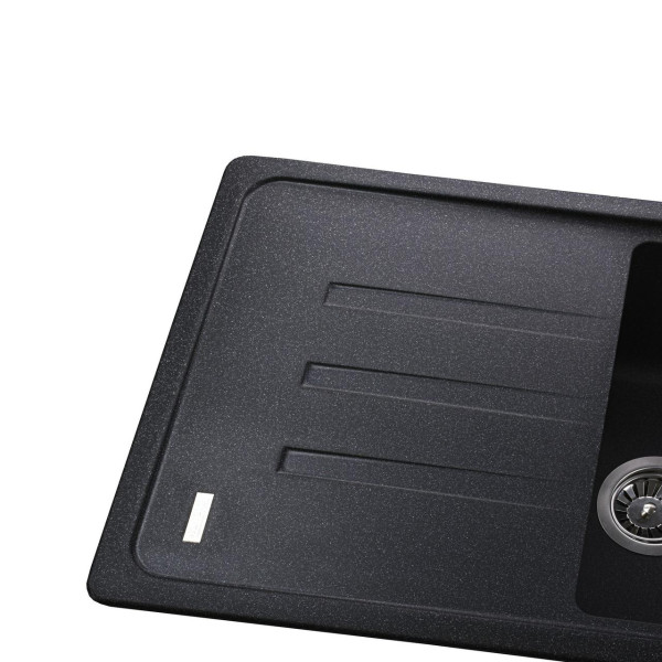 Гранитная мойка Globus Lux LUGANO графит 780x435мм-А0001 (000008848)