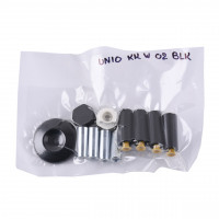 UNIO KK W 02 BLK Комплект кріплень водозаповненої сушарки. Чорний (000027923)