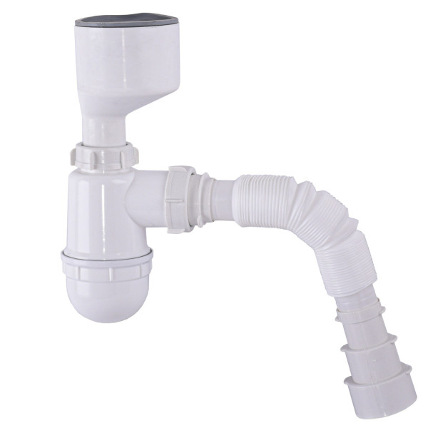 Сифон Waterstal для писсуара 11/4 с манжетом D 50, с гофрой 40/50 P31009 (000027985)