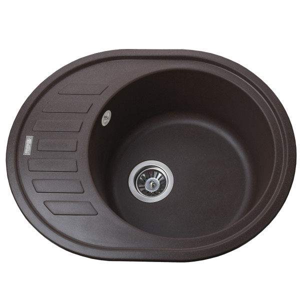 Гранитная мойка Globus Lux ARNO коричневый 620x500мм-А0006 (000008239)