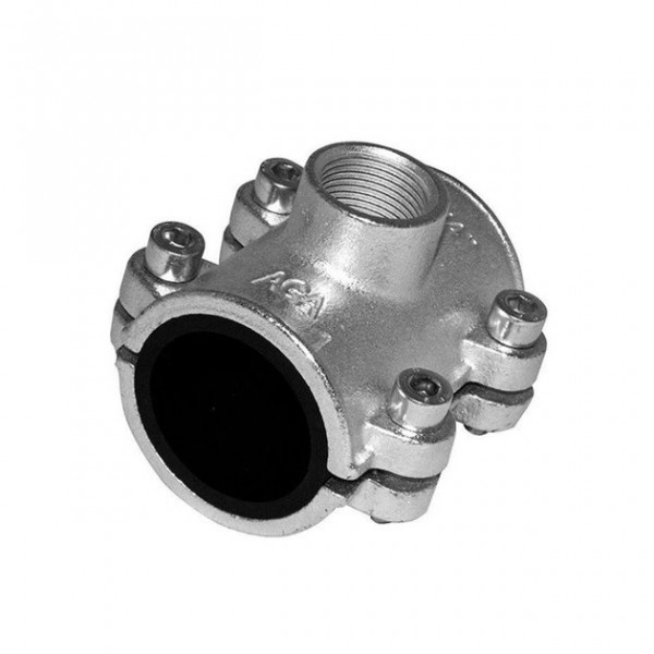 Врізка в трубу з внутрішньою різьбою DN40(47,9-48,8 мм) х 3/4″ OBD AGAflex (000027301)