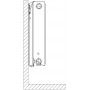 Радіатор сталевий панельний KALITE 22 бок 300х1800 (000022306)