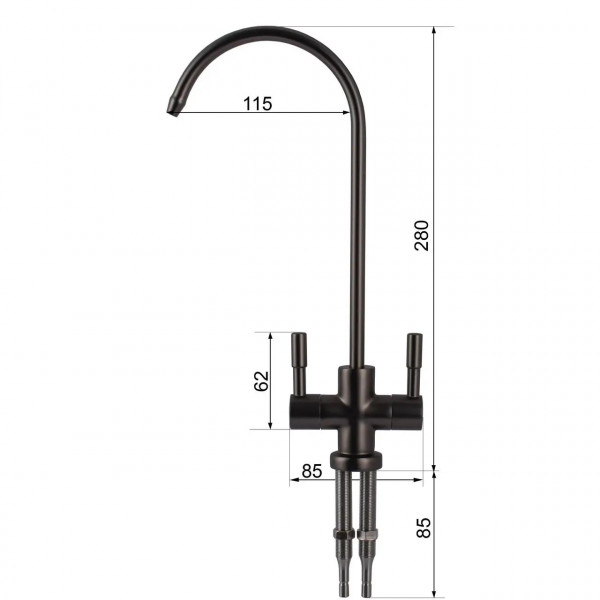 Кран для обратного осмоса Globus Lux Lazer GLLR-76A-00 (000027524)