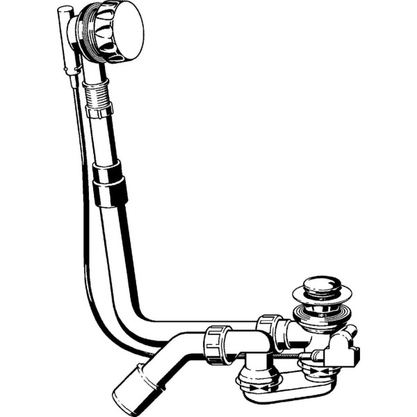 Злив-перелив Multiplex Visign M5 VIEGA 138561 (000021637)