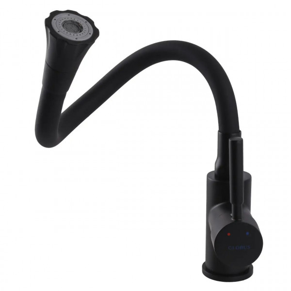 Смеситель для кухни Globus Lux Lazer GLLR-0203SA-BB-B01 (000027552)