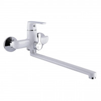 Смеситель для ванны Globus Lux Laguna GLA-0208-7-WHITE EURO (000022568)