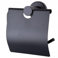 Тримач для туалетного паперу Globus Lux BS8410 чорний матовий SUS304 (000021196)