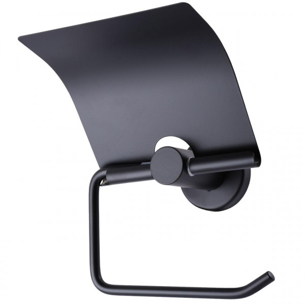 Тримач для туалетного паперу Globus Lux BS8410 чорний матовий SUS304 (000021196)