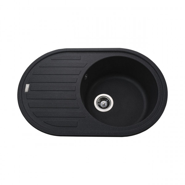 Гранітна мийка Globus Lux OHARA графіт 770х500мм-А0001 (000022402)