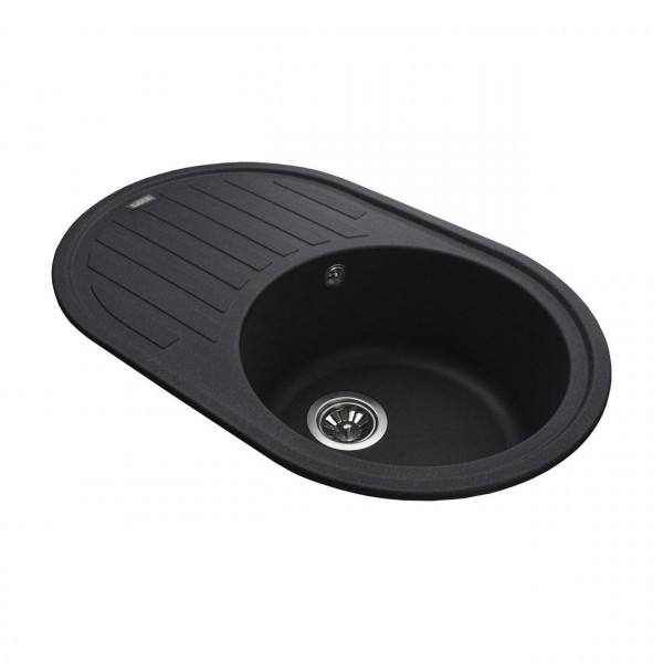 Гранітна мийка Globus Lux OHARA графіт 770х500мм-А0001 (000022402)