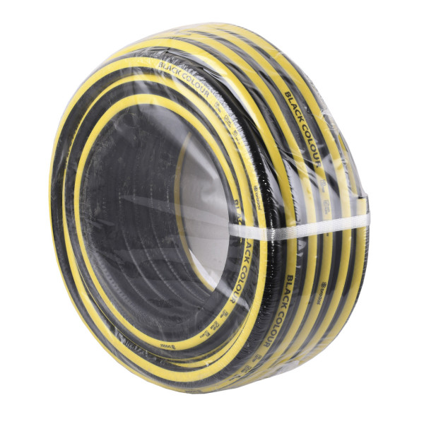 Шланг для полива BLACK COLOUR 1/2″ 20м, Bradas Польша черный WBC1/220 (000028167)