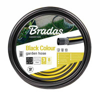 Шланг для полива BLACK COLOUR 3/4″ 25м, Bradas Польща черный WBC3/425 (000028168)